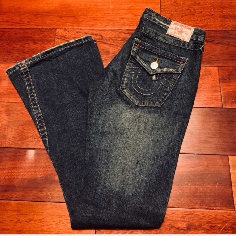 TRUE RELIGION SECTION #503 Slight Flair Jeans - Picture 6 of 8